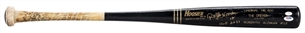 1999-2001 Roberto Alomar Game Used, Signed & Inscribed Hoosier HB600 Model Bat (PSA/DNA GU 9)